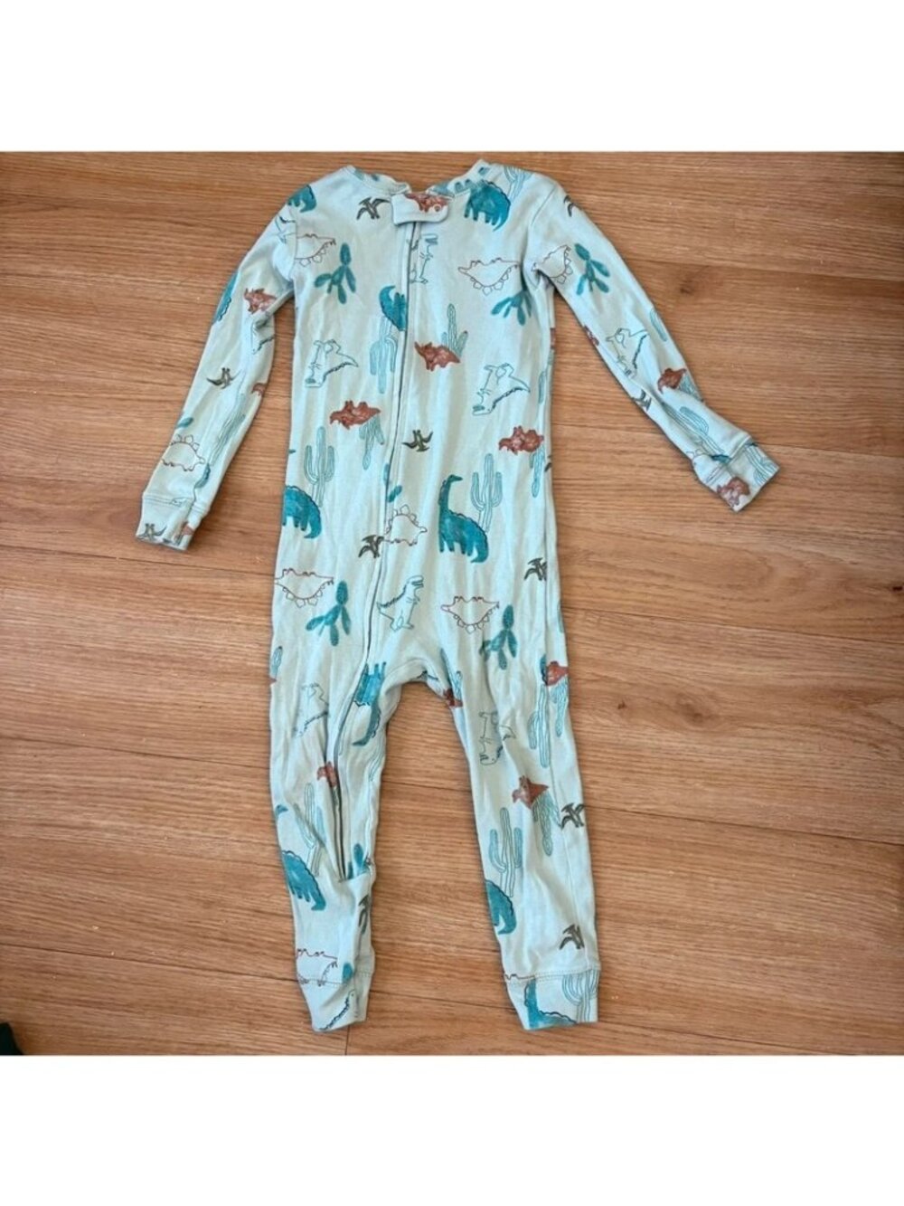 Just One You by Carter’s Full Zip Open Foot Outfit Dinosaur Baby Size 2T